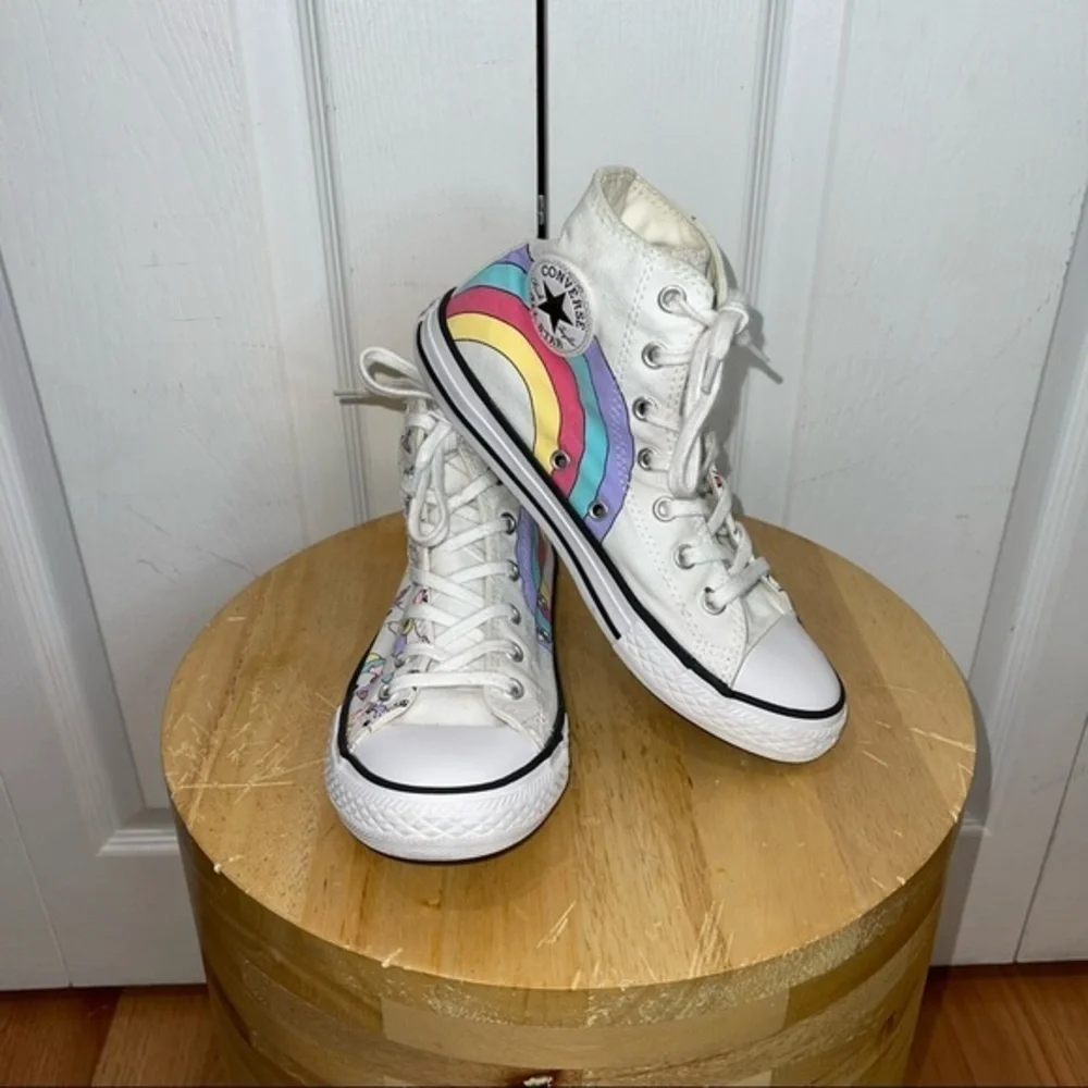 Converse Chuck Taylor All Star Unicorn Rainbow High Top Shoes